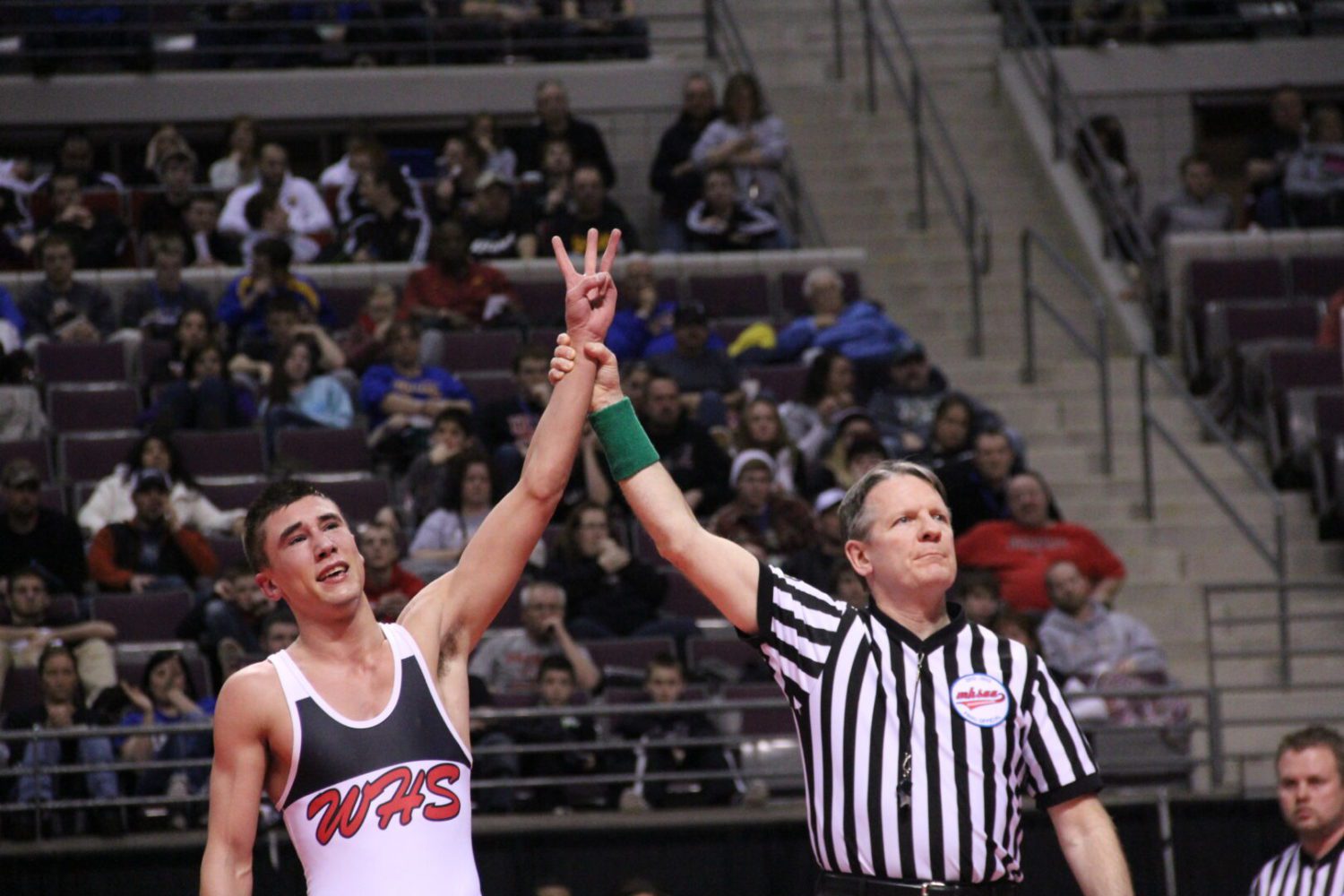 Highlights from Zack Cooper’s third wrestling state championship [VIDEO]