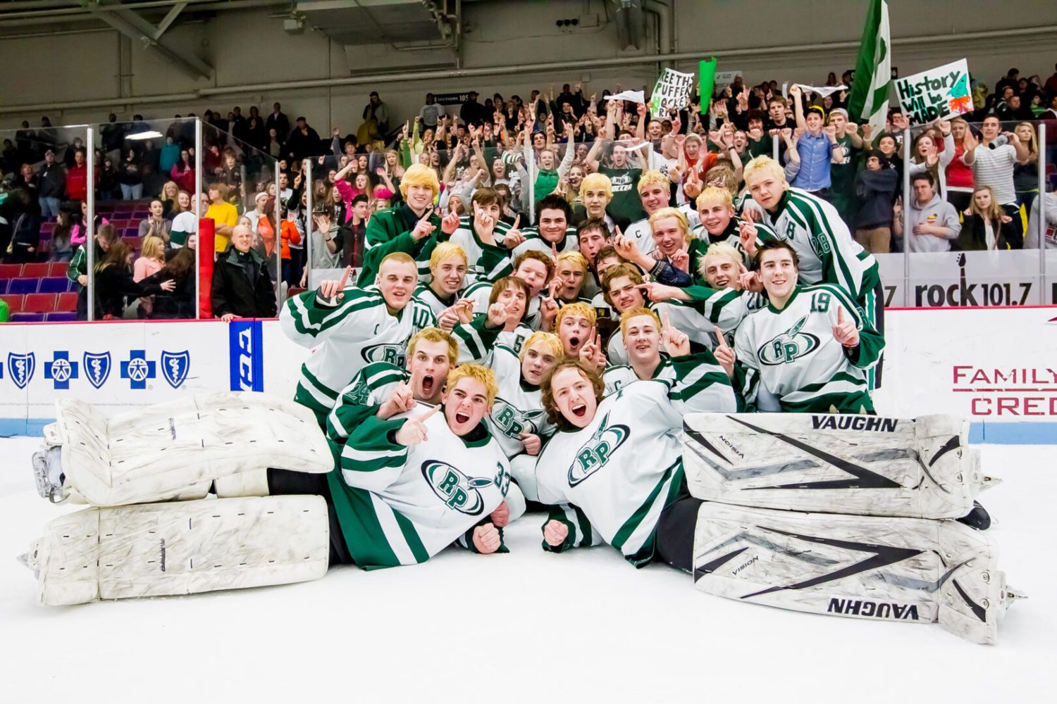 Reeths-Puffer earns Division 1 regional hockey victory over Mona Shores