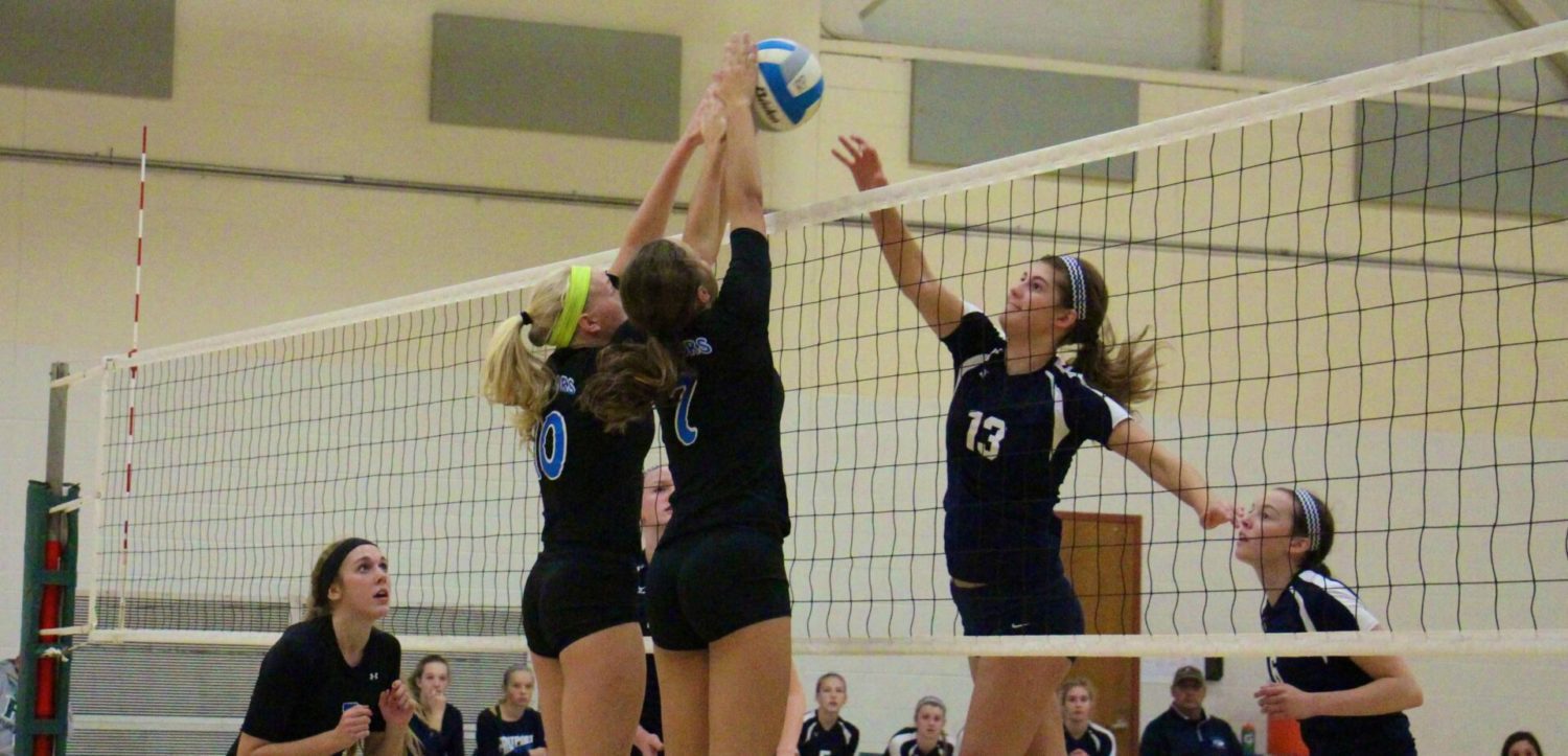 Mona Shores downs Fruitport in the title match to capture city volleyball tournament championship