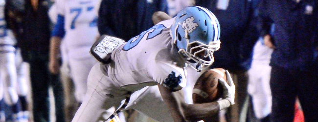 Third-string quarterback leads Mona Shores to a storybook 25-24 victory and a berth in the state finals