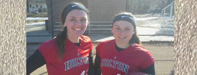 Senior battery mates Younts and Friend will lead a talented Holton softball squad that wants another shot at glory