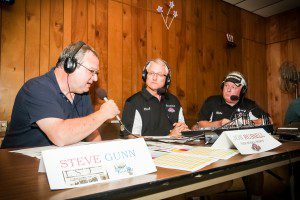 LSJ Editor Steve Gun enjoys his time on the radio with Rick Hickman and Mike Taylor. Photo/Tim Reilly