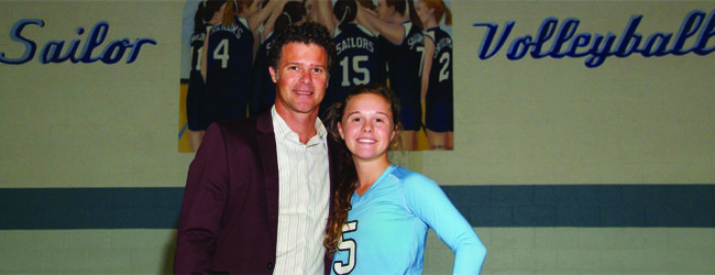 Dan Potts looking forward to coaching his daughter, Kennedy Potts, in one more city volleyball tournament