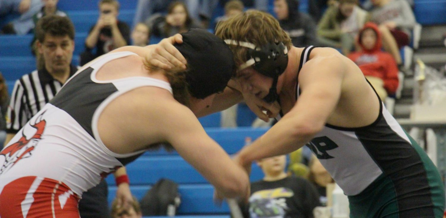 Seventeen local high school wrestlers win individual district titles on Saturday