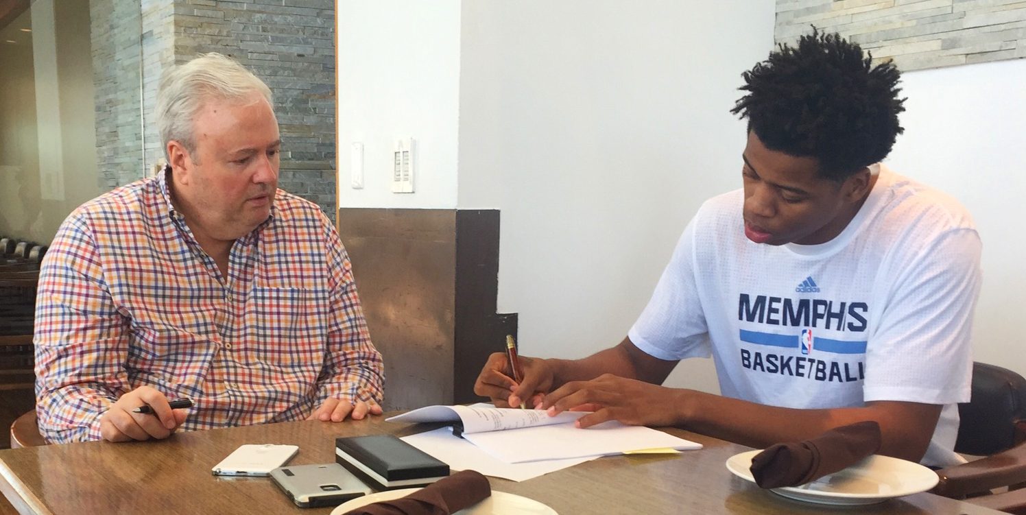 Deyonta Davis talks about his new $4 million contract with the Grizzlies