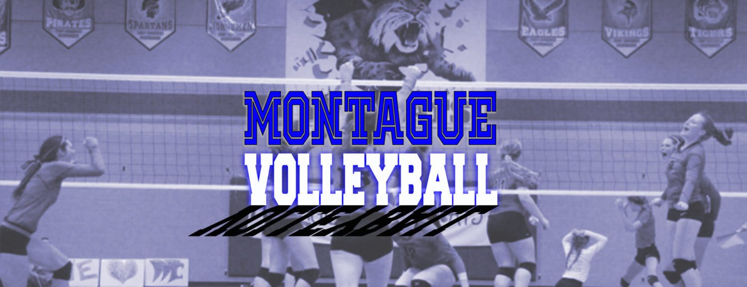 Flagstead leads Montague over Whitehall in Class B volleyball semis