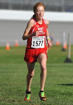 Hart state champion cross country runner Adelyn Ackley.