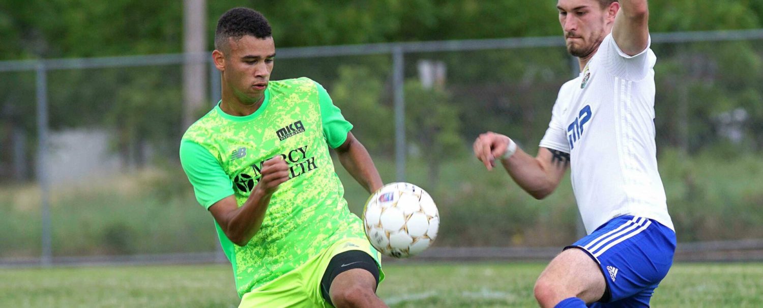 Robinson’s first-half goal lifts Muskegon Risers to a 1-0 shutout of Carpathia FC