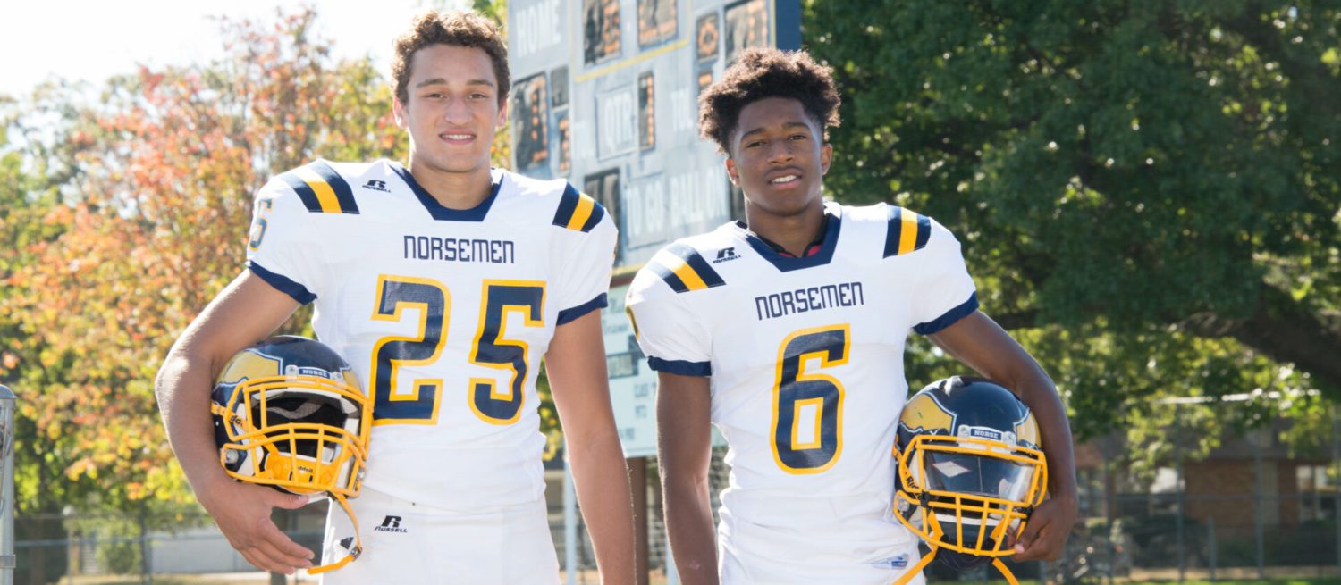 Two-way stars Chandler Edwards, Christian Brooks helping Norse push for playoffs
