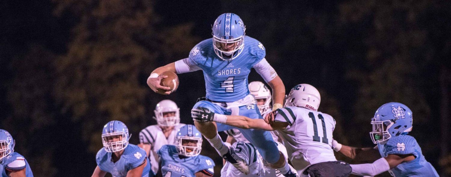 Mona Shores, Forest Hills Central trade punches; Sailors pull out a 34-28 win