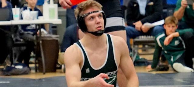 R-P wrestler Hunter McCall prepared to battle for state glory in heavier weight class