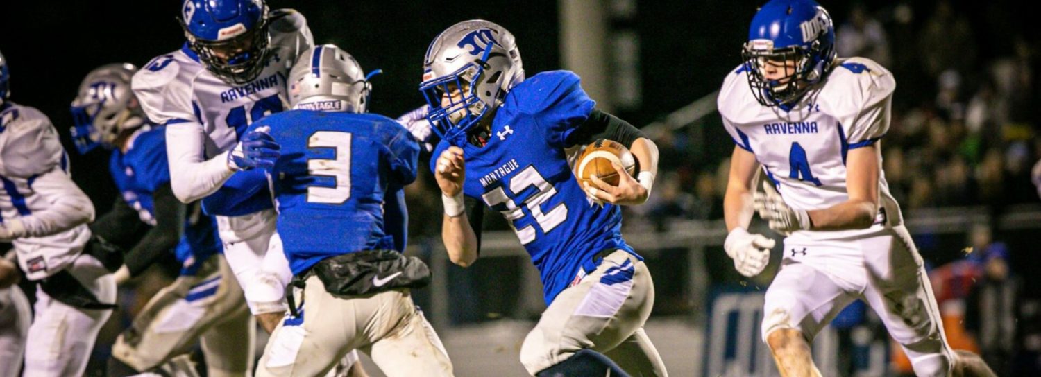 Montague withstands Ravenna comeback, wins D6 playoff thriller in overtime, 20-13