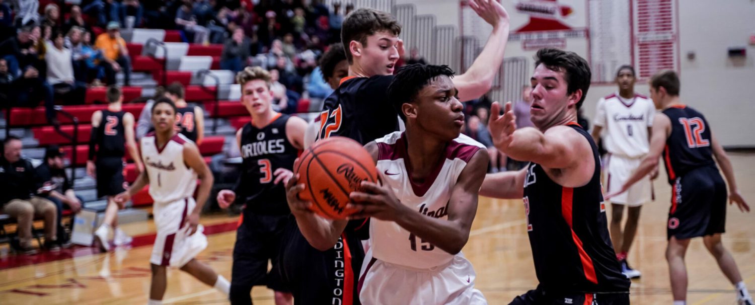 Orchard View boys rally past Ludington 52-49, move into a tie for conference lead