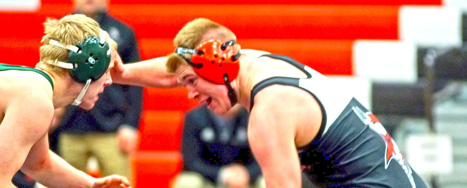 After a great football career, Whitehall’s Kayleb Venema aiming for the top in wrestling