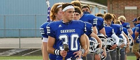 Jacob Danicek helps power Oakridge Eagles on both sides of the ball by doing a little bit of everything