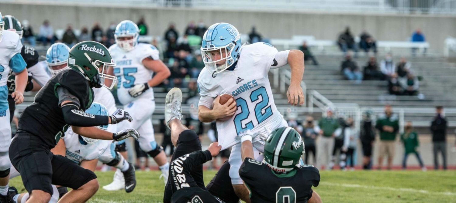 Mona Shores’ Brady Rose playing himself into Mr. Football conversation with big game after big game