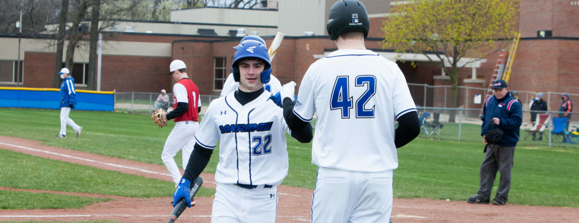 Oakridge baseball team sweeps Whitehall in a league doubleheader, still looks strong after missing the 2020 season