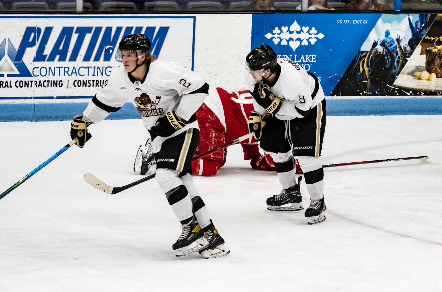 Muskegon Lumberjacks set up showdown with Dubuque, take Game 1 of Eastern  Conference semifinals