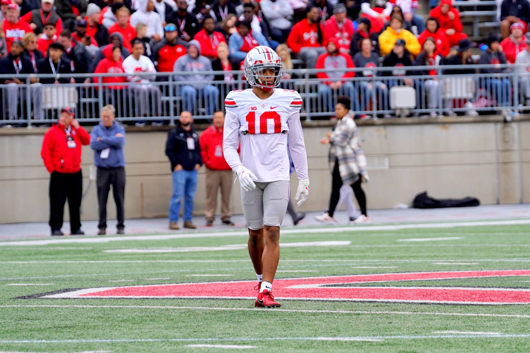 Former Big Red Cameron Martinez vying for key playing time on defense for Ohio State Buckeyes
