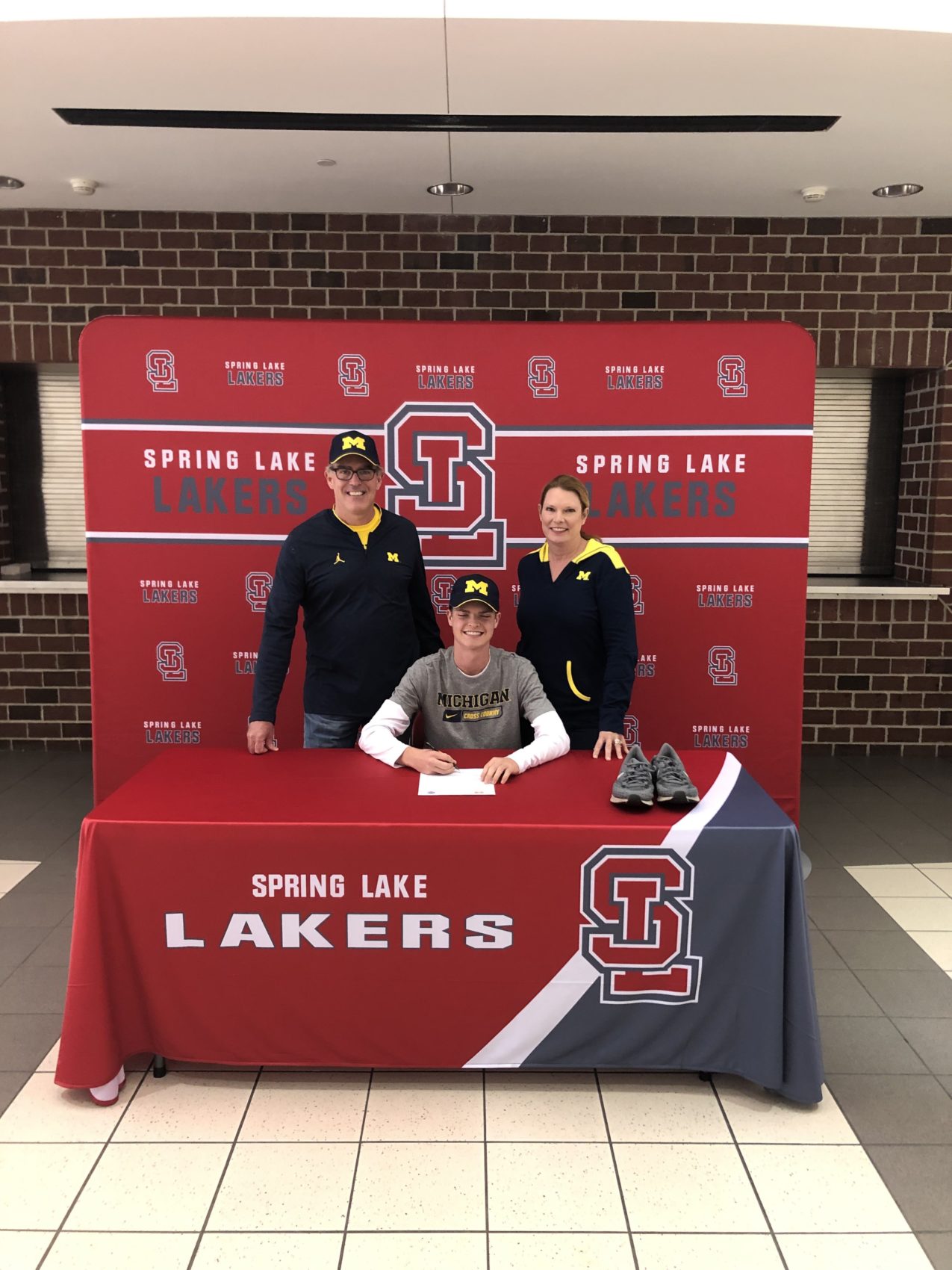 Ian Hill of Spring Lake is headed off to Michigan