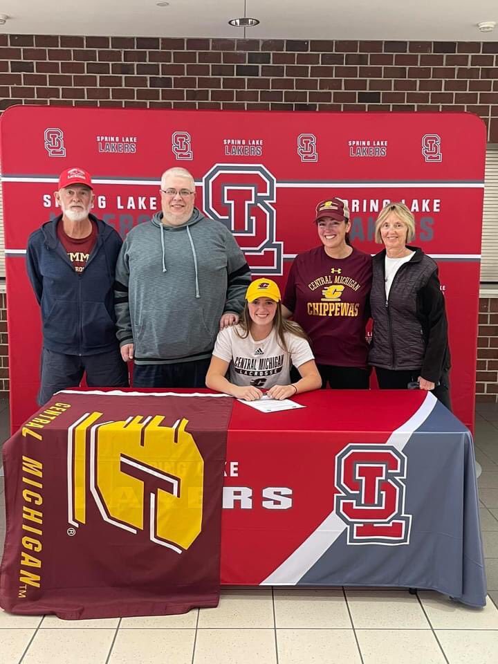 Spring Lake’s Leila Kahler heading to Central Michigan University to play lacrosse