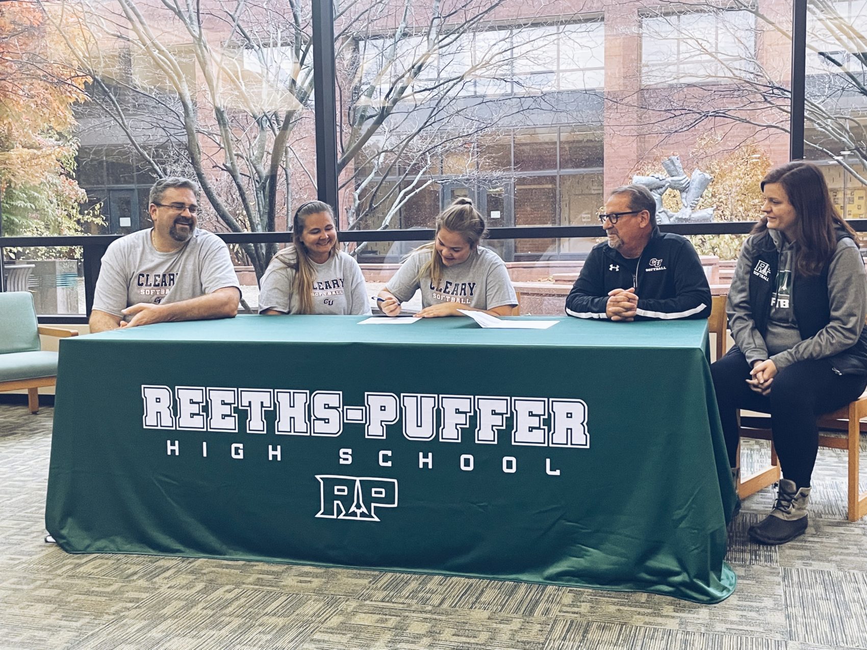 Reeths-Puffer’s Caitlynn Duffey is headed to Cleary University for softball
