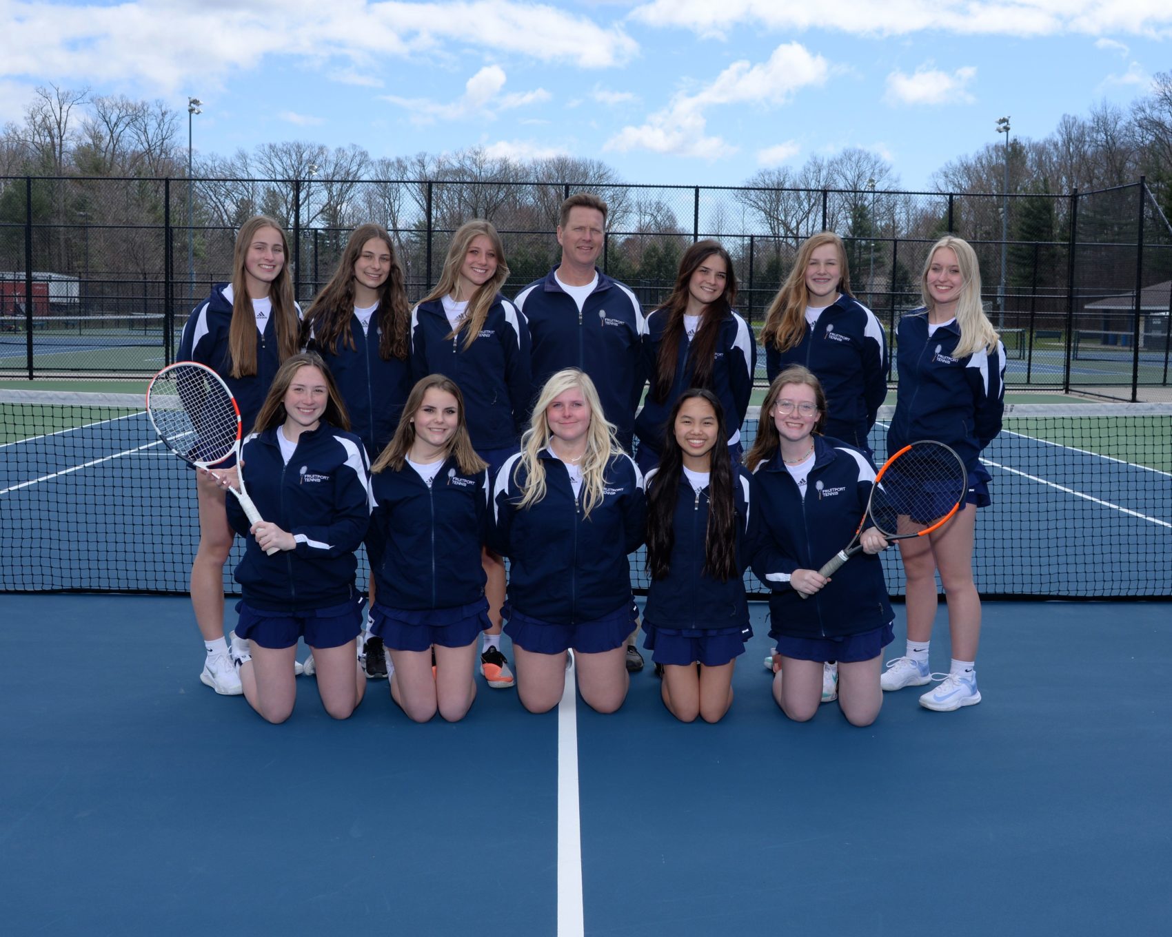 Fruitport tennis results from Monday afternoon