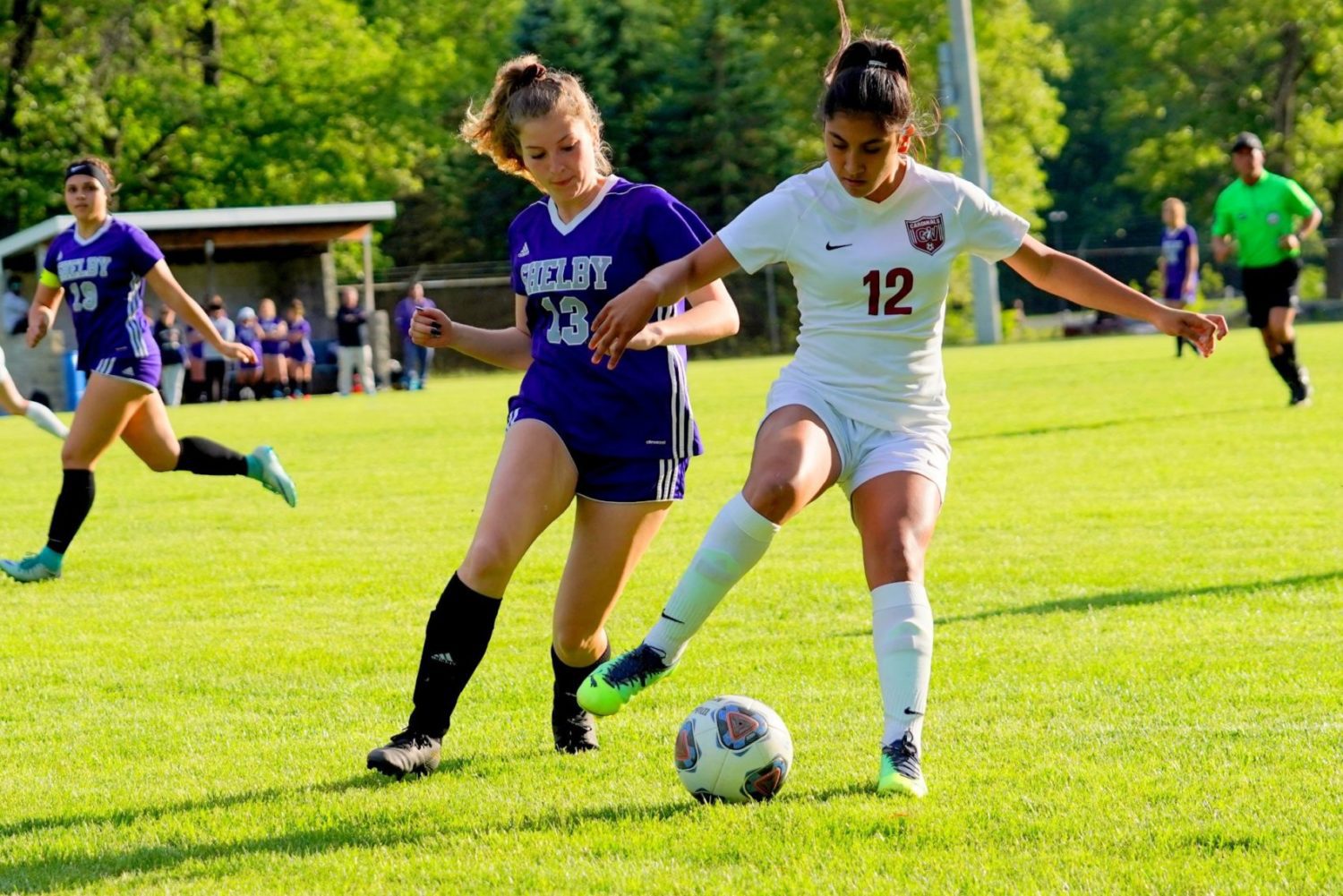 Jones and Mendiola score goals for Orchard View as Cardinals shutout Shelby 2-0 in Wednesday soccer action