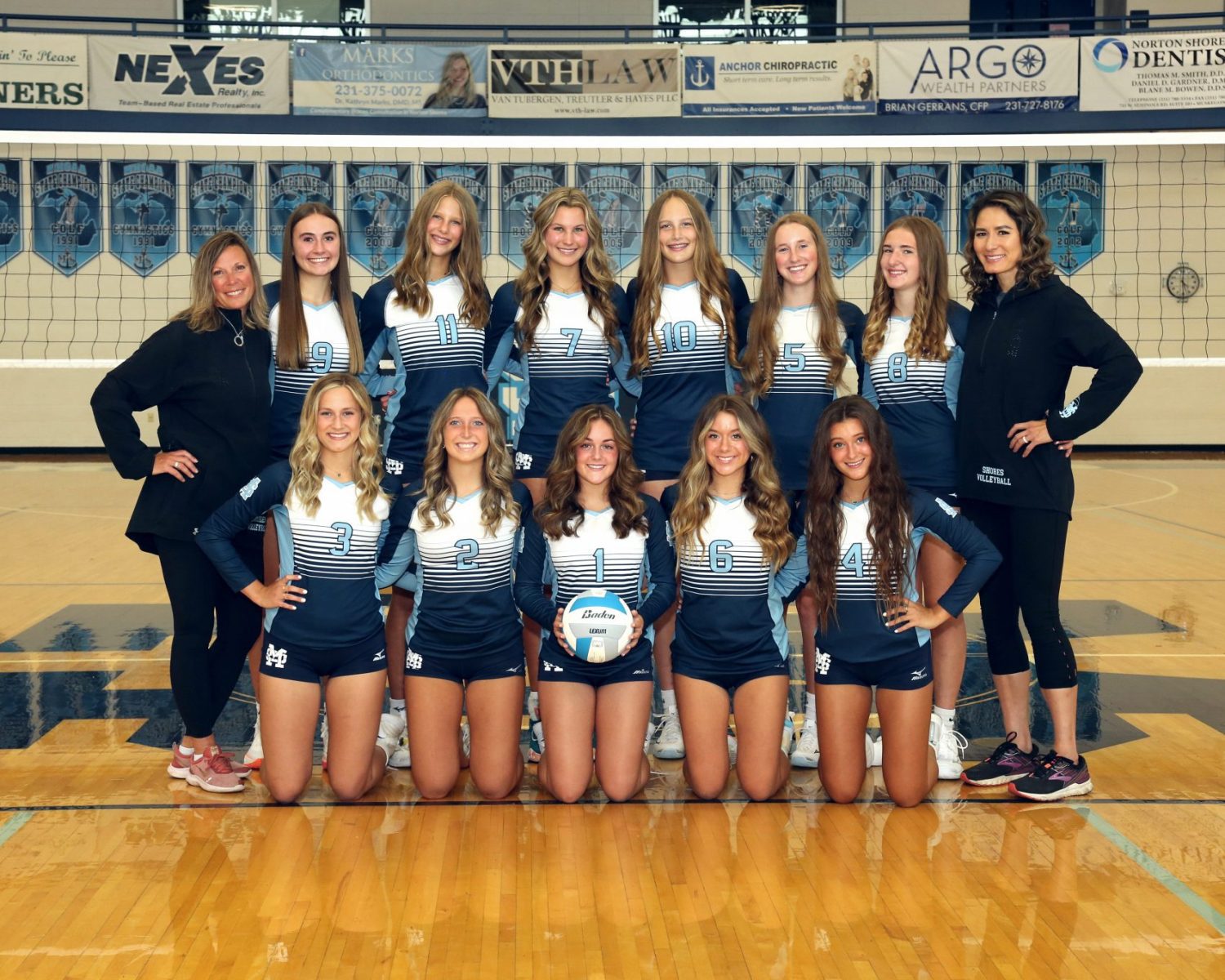 Mona Shores drops two matches in Thursday volleyball action