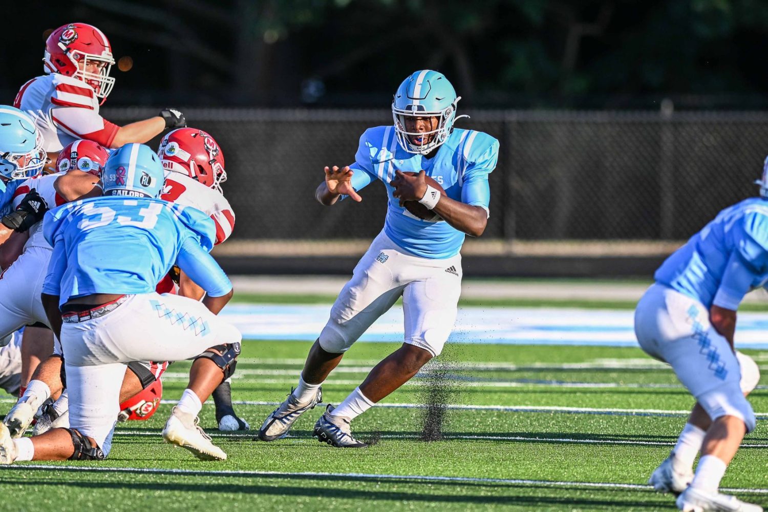 Mona Shores faces familiar foe in Forest Hills Central with district title on the line