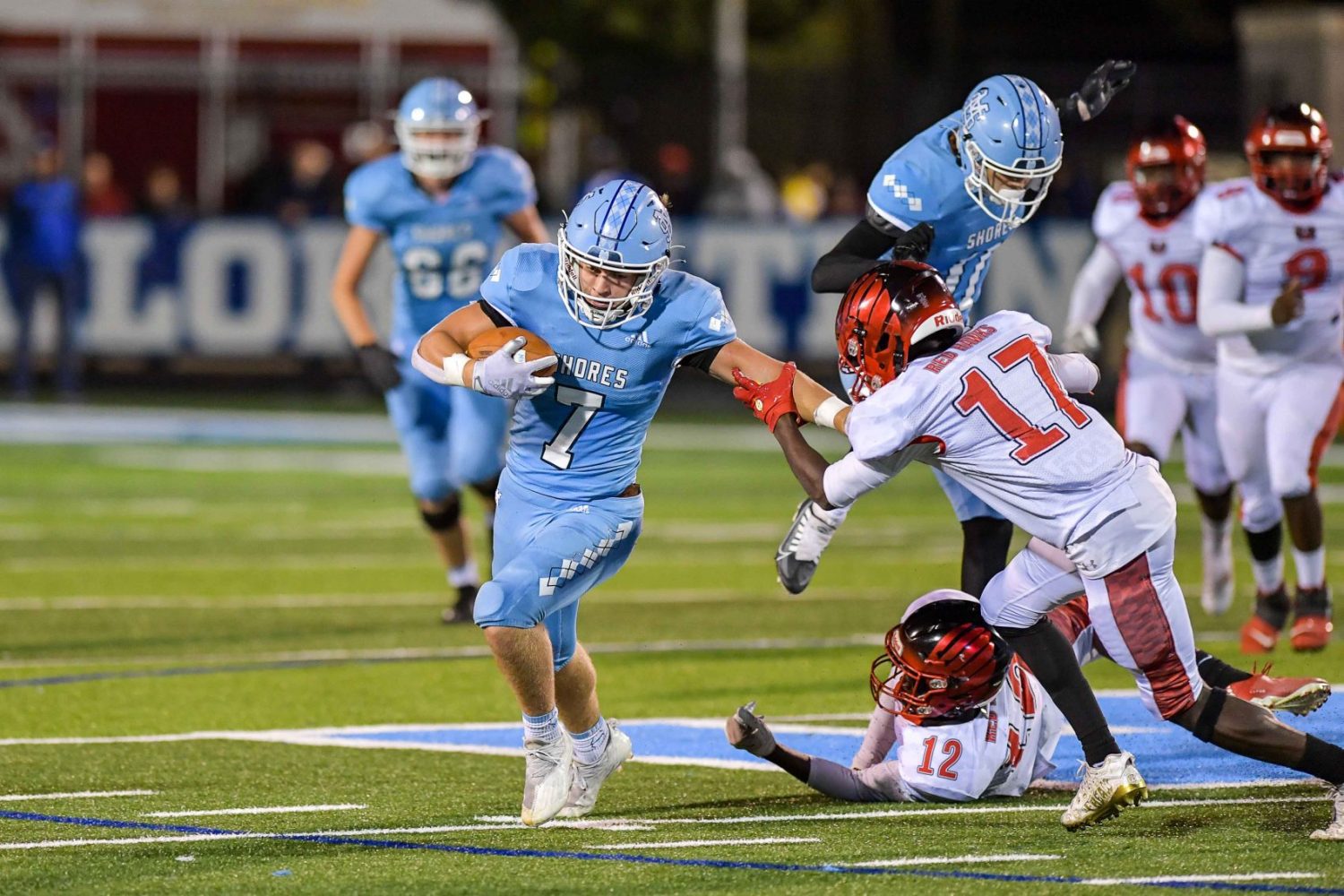 Mona Shores has monster first quarter in 64-14 shocker of Grand Rapids Union