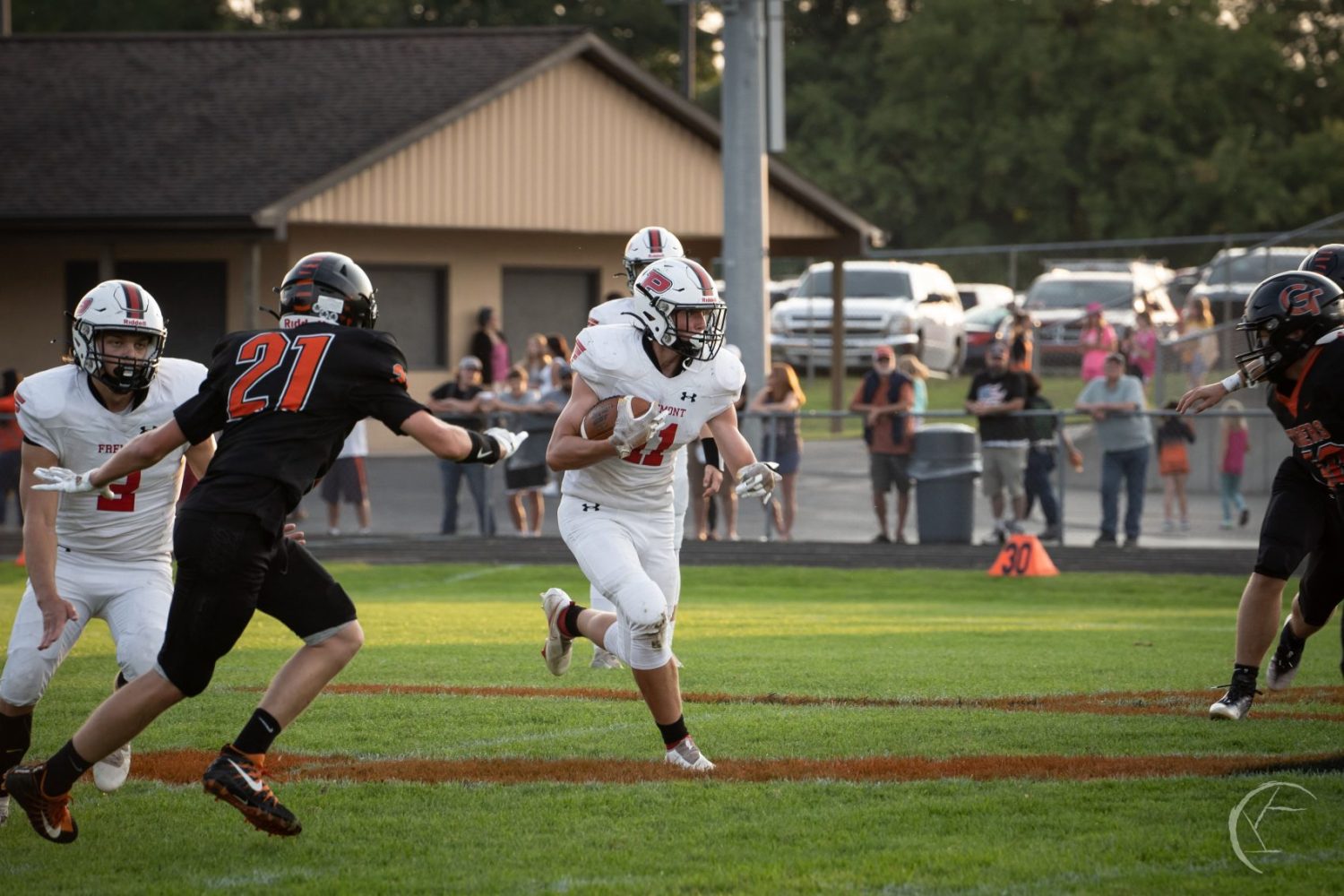 Dirheimer rushes for 296 yards in Fremont’s rout of Grant, 30-8