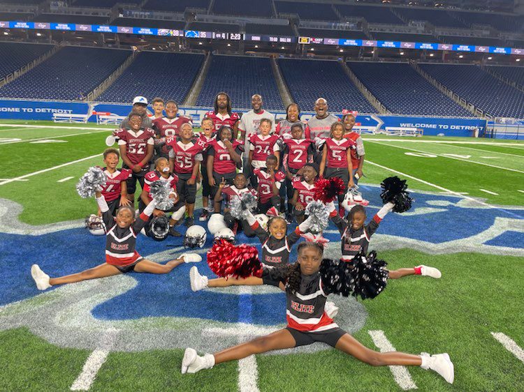 Youth football players from Muskegon, Hesperia, Fremont experience big stage at Ford Field