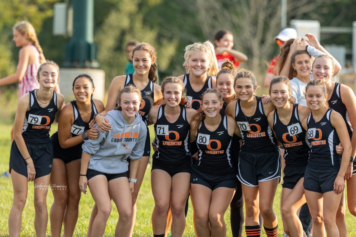 Ludington cross country teams sweep its own invitational