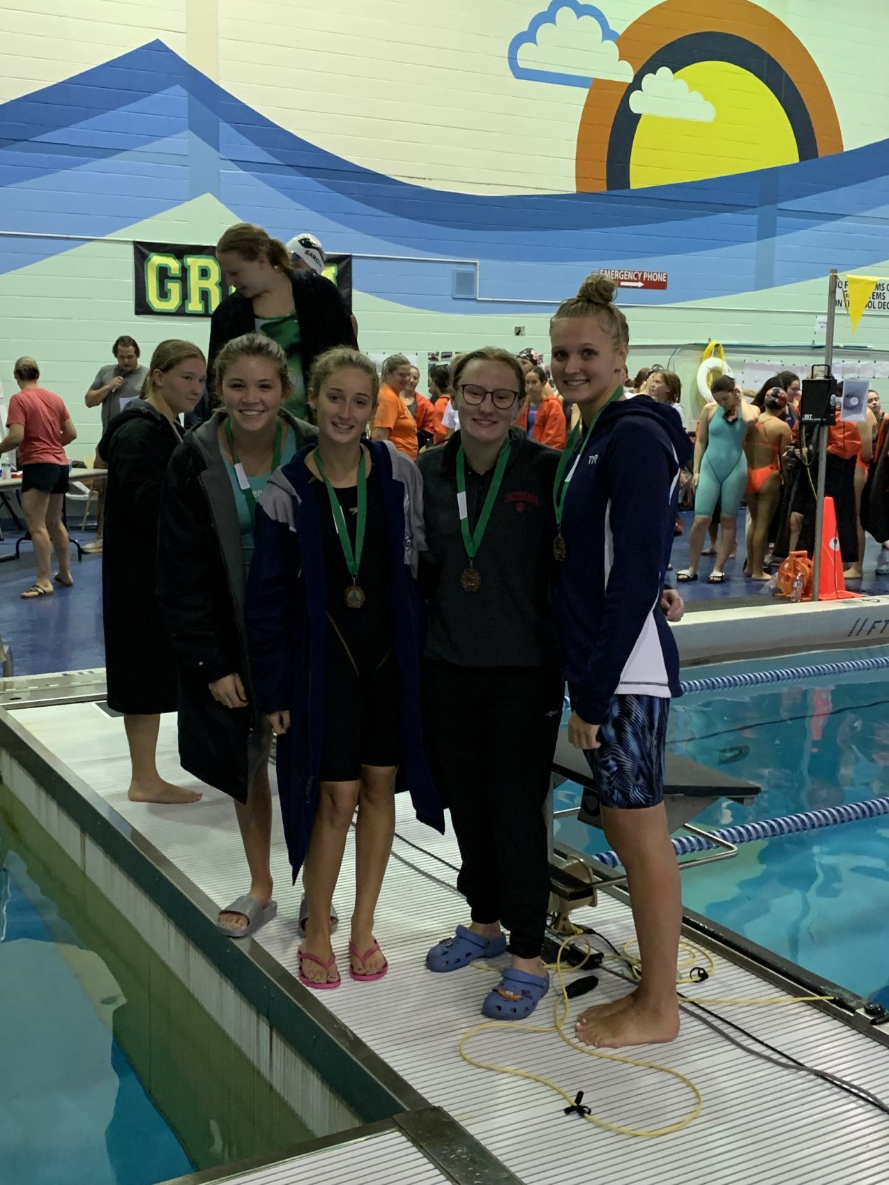 Greater Muskegon co-op swim team has solid showing at invitational