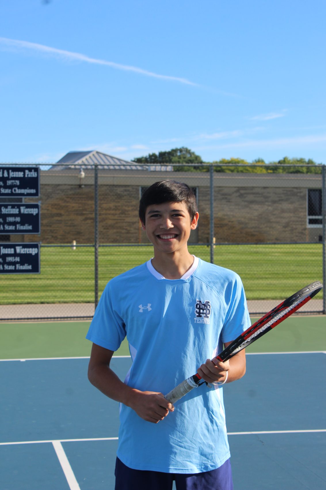 Mona Shores’ Powell earns LSJ tennis player of the month honor