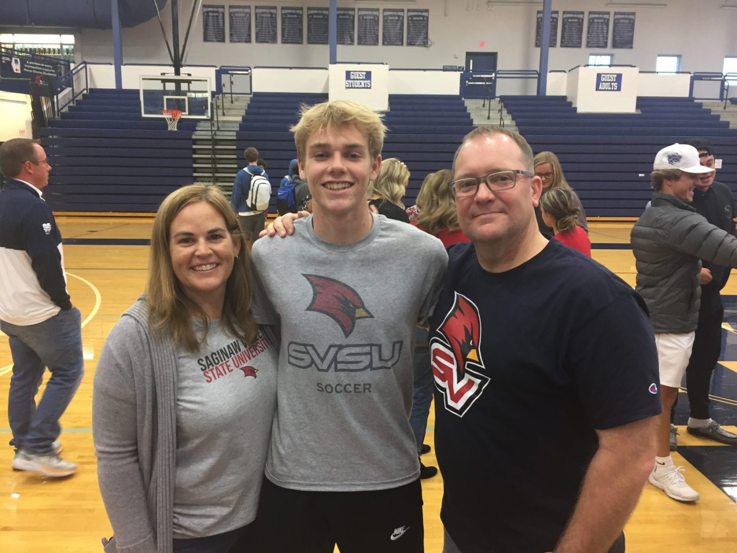 Abram Freye signs with Saginaw Valley State University for soccer