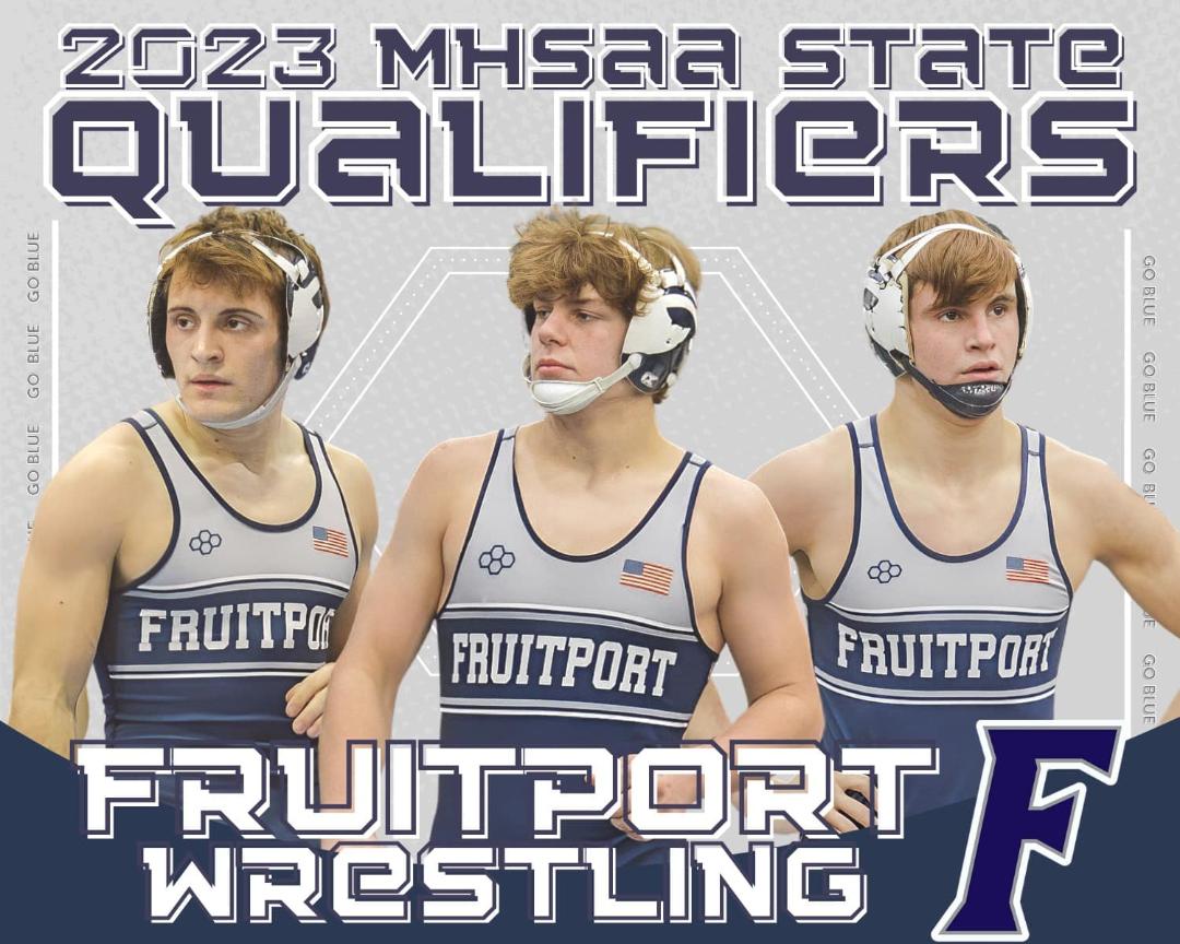 Three Fruitport wrestlers qualify for MHSAA Individual State Meet