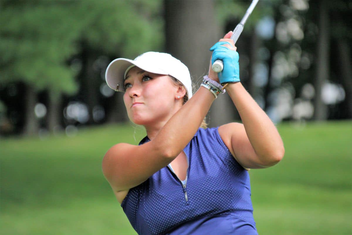 Tom’s Two Cents:  Aya Johnson plus golf is a match made in heaven
