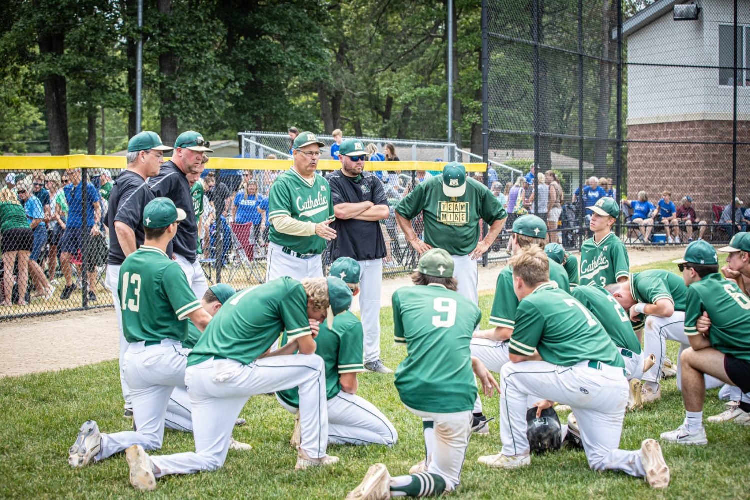 Muskegon Catholic’s bats go silent in Division 4 regional final loss to Fowler