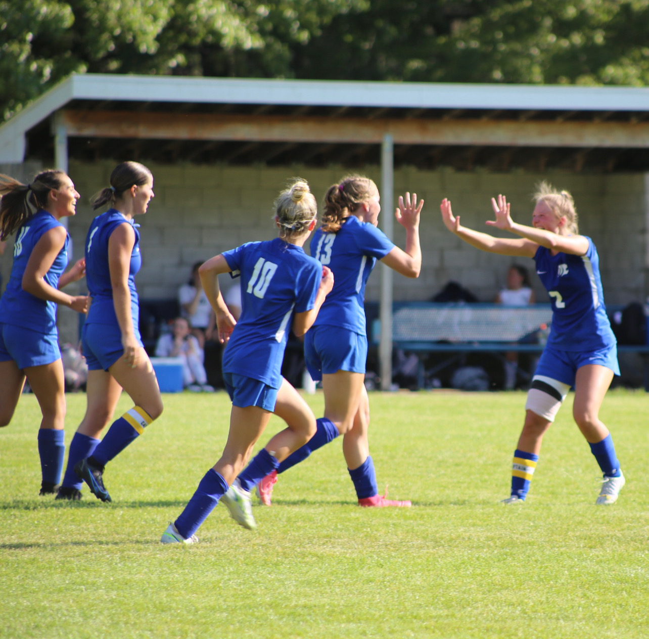 Montague advances to soccer district final with convincing victory over Manistee