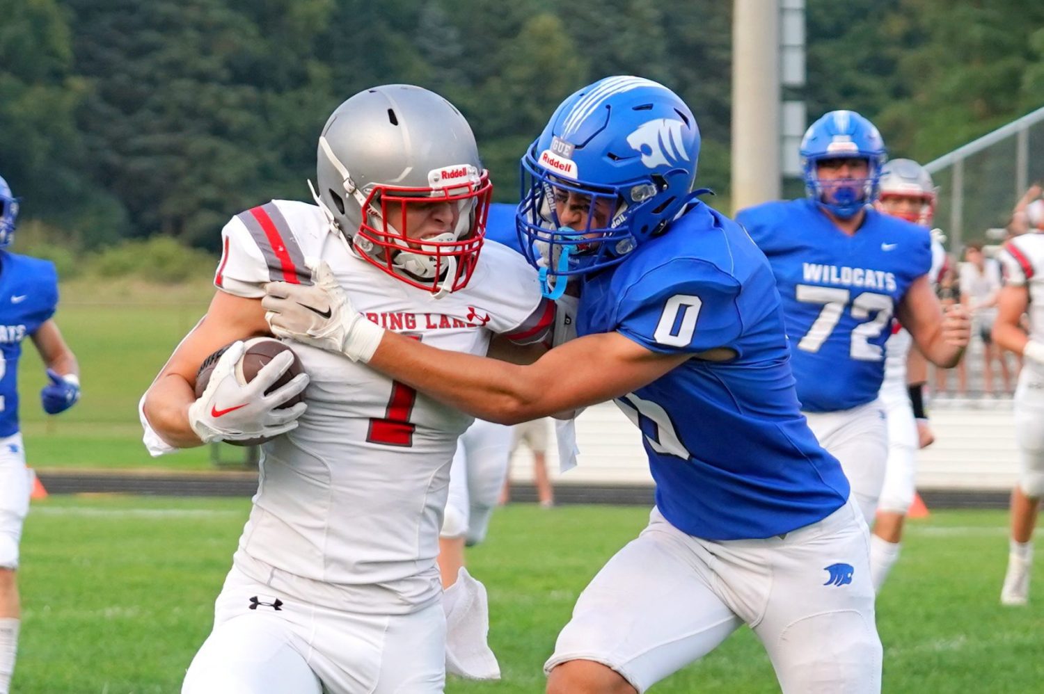 Grimmer-led Spring Lake gets by Montague 34-28 in season opener