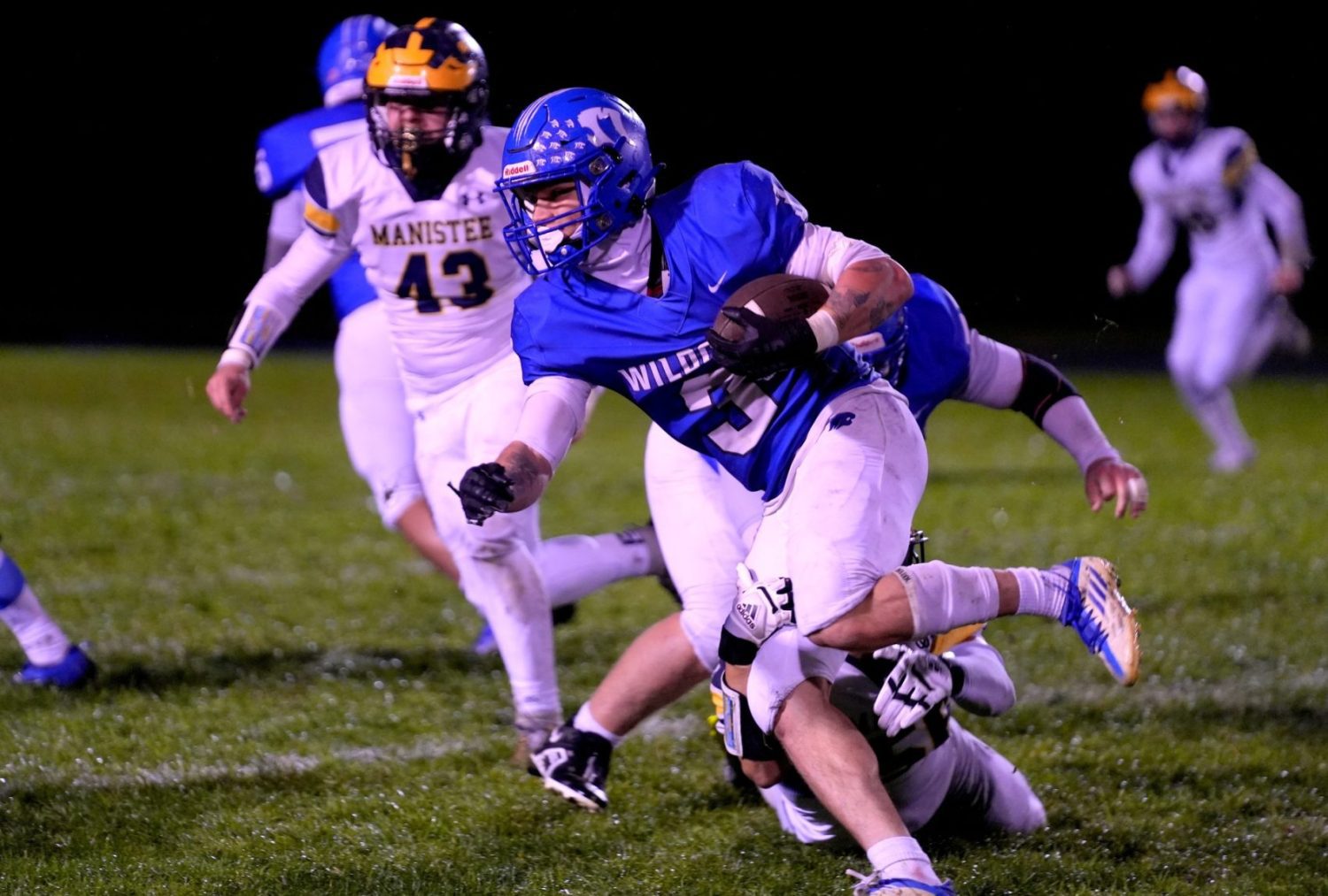 Montague helps playoff chances with home victory over Manistee