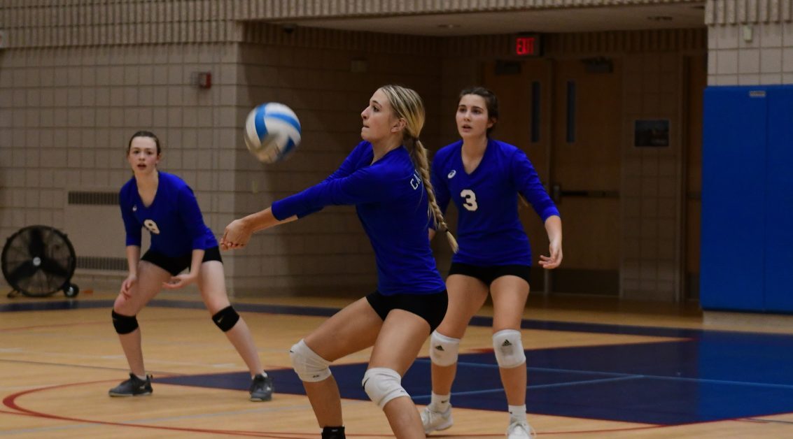 Fruitport Calvary Christian falls in three sets to Fowler in Division 4 district volleyball