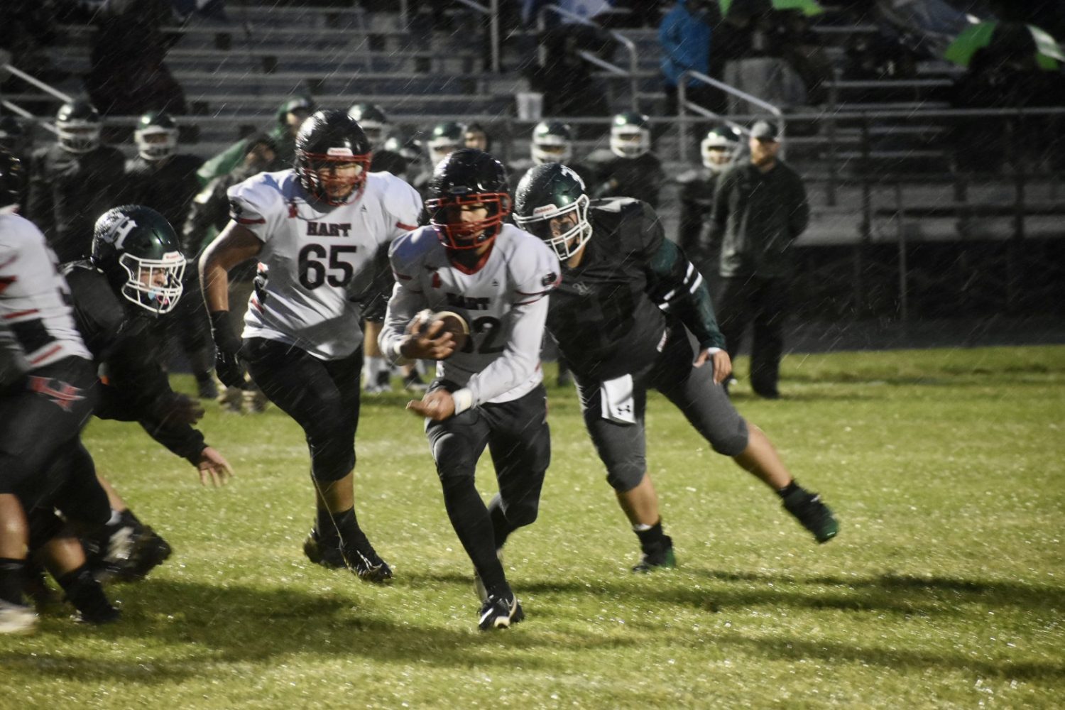 Hart on verge of football victory record after blanking Hesperia, 54-0