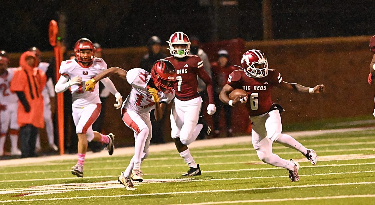 Muskegon celebrates 500th game at Hackley Stadium with big win over Grand Rapids Union