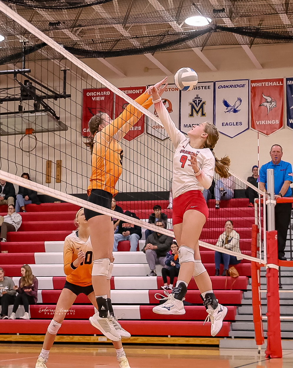 High school volleyball quarterfinal results from Tuesday night