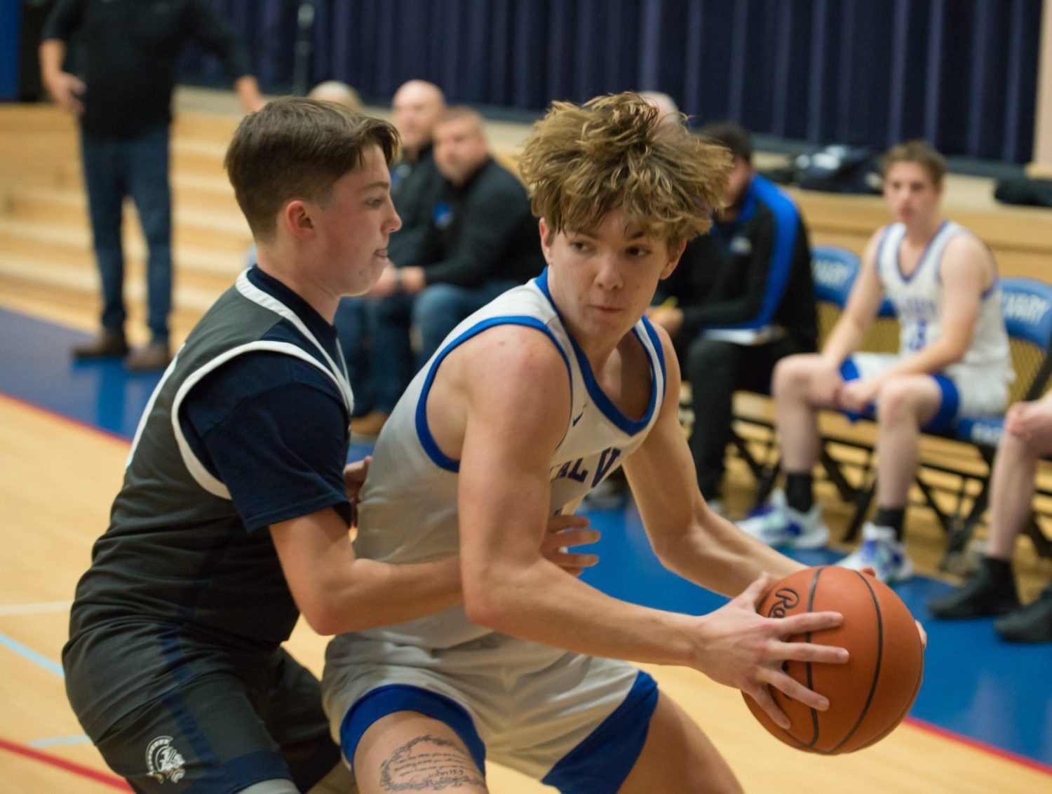Richards leads Fruitport Calvary boys to first-ever victory over Fruitport