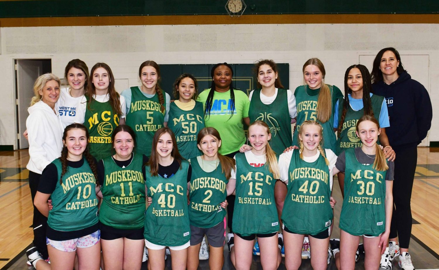 Muskegon Catholic girls pull away in second half for league win over Fruitport Calvary Christian