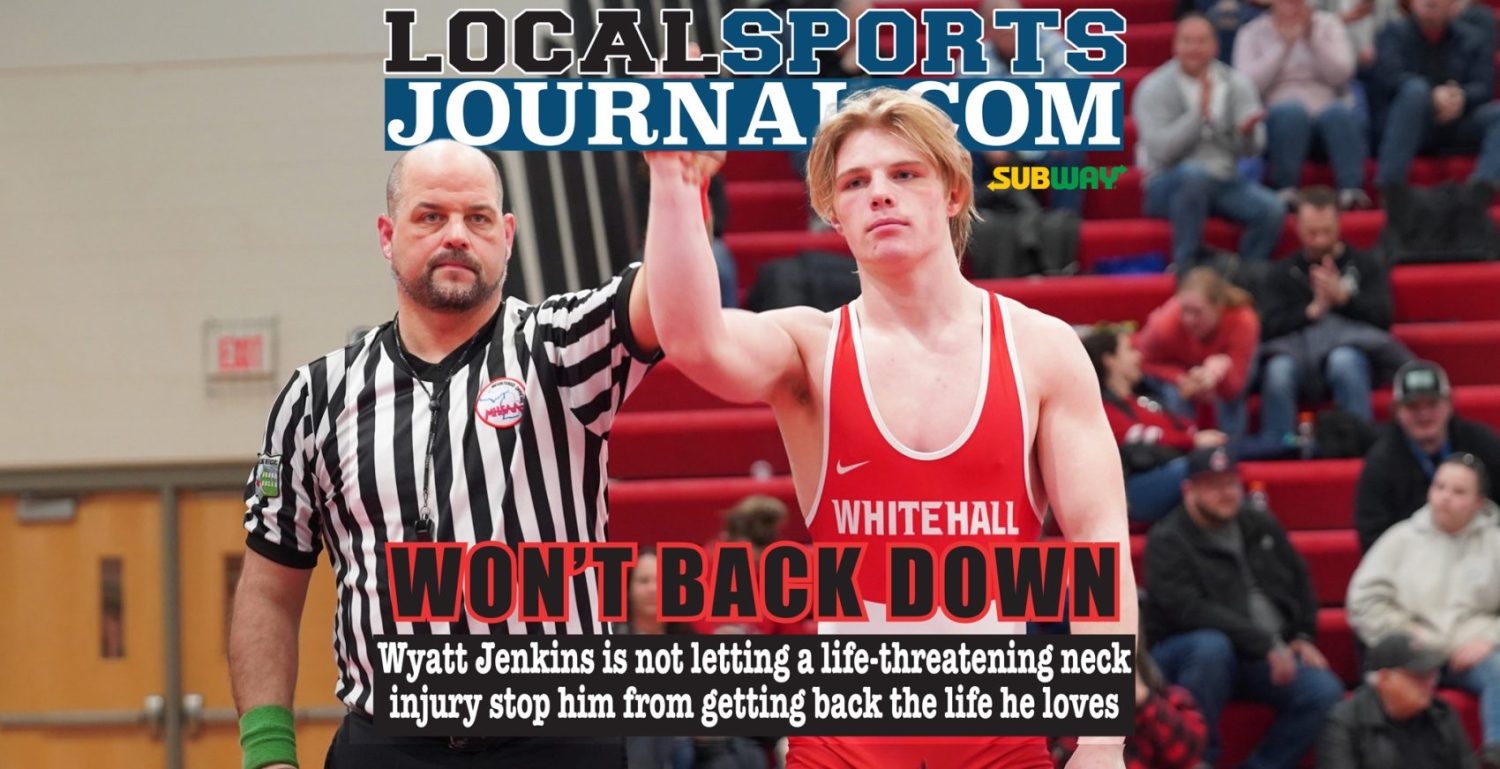 Won’t Back Down: Wyatt Jenkins focused on return to his prep career after suffering severe neck injury